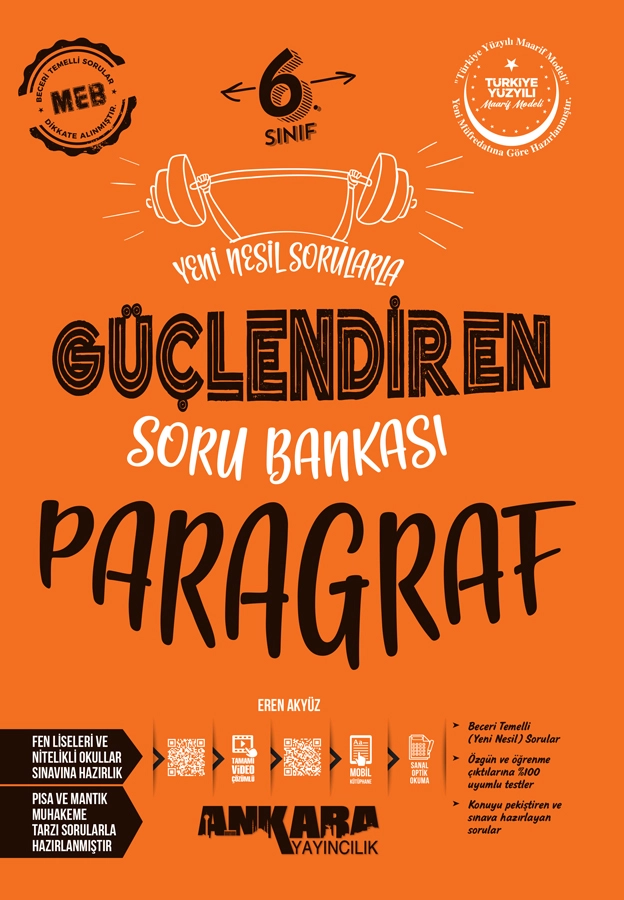 6.%20Sınıf%20Paragraf%20Güçlendiren%20Soru%20Bankası%20Ankara%20Yayıncılık