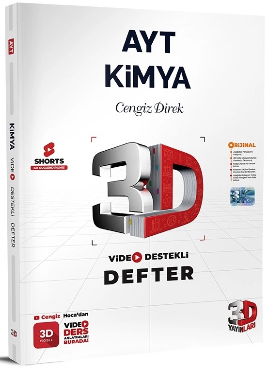 AYT%203D%20Kimya%20Video%20Destekli%20Defter