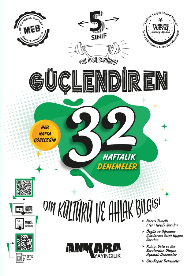 5.%20Sınıf%20Güçlendiren%2032%20Haftalık%20Din%20Kültürü%20ve%20Ahlak%20Bilgisi%20Kazanım%20Denemeleri%20Ankara%20Yayıncılık