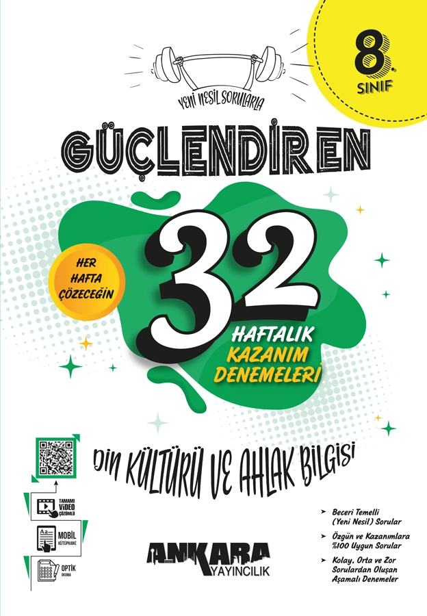 8.%20Sınıf%20Güçlendiren%2032%20Haftalık%20Din%20Kültürü%20ve%20Ahlak%20Bilgisi%20Kazanım%20Denemeleri%20Ankara%20Yayıncılık