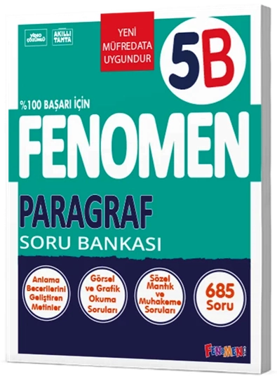 5.%20Sınıf%20Paragraf%20B%20Soru%20Bankası%20Fenomen%20Okul%20Yayınları