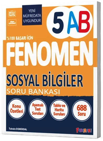 5.%20Sınıf%20Sosyal%20Bilgiler%20A-B%20Soru%20Bankası%20Fenomen%20Okul%20Yayınları