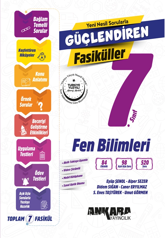 7.%20Sınıf%20Güçlendiren%20Fen%20Bilimleri%20Fasiküller%20Ankara%20Yayıncılık