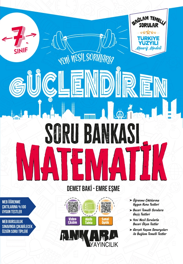 7.%20Sınıf%20Matematik%20Güçlendiren%20Soru%20Bankası%20Ankara%20Yayıncılık