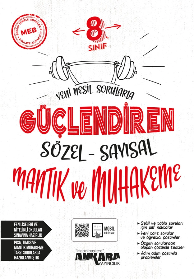 8.%20Sınıf%20Sözel%20Sayısal%20Mantık%20ve%20Muhakeme%20Güçlendiren%20Soru%20Bankası%20Ankara%20Yayıncılık