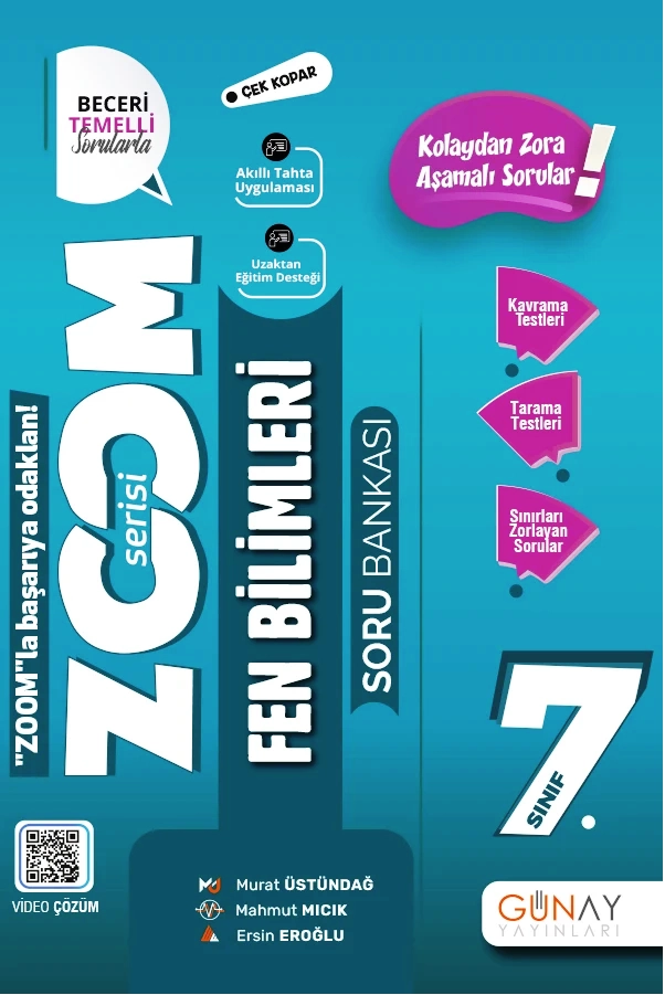 7.%20Sınıf%20Zoom%20Serisi%20Fen%20Bilimleri%20Soru%20Bankası%20Günay%20Yayınları