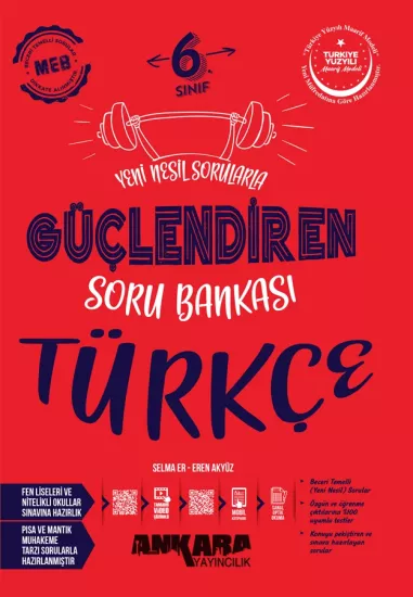 6. Sınıf Türkçe Güçlendiren Soru Bankası Ankara Yayıncılık