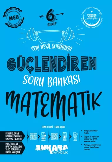 6. Sınıf Matematik Güçlendiren Soru Bankası Ankara Yayıncılık