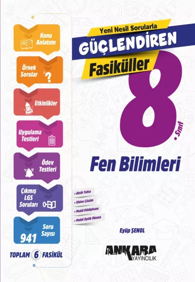 8. Sınıf Güçlendiren Fen Bilimleri Fasiküller Ankara Yayıncılık