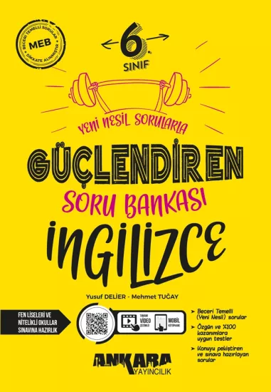 6. Sınıf İngilizce Güçlendiren Soru Bankası Ankara Yayıncılık