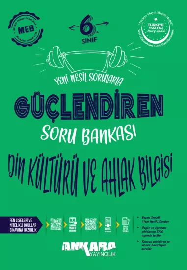 6. Sınıf Din Kültürü ve Ahlak Bilgisi Güçlendiren Soru Bankası Ankara Yayıncılık