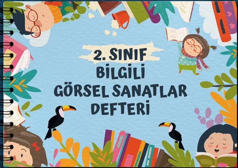 2. Sınıf Bilgili Görsel Sanatlar Defteri