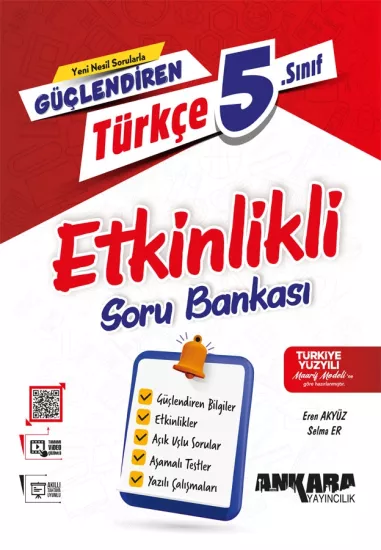 5. Sınıf Güçlendiren Türkçe Etkinlikli Soru Bankası