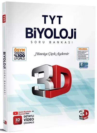TYT 3D Biyoloji Soru Bankası
