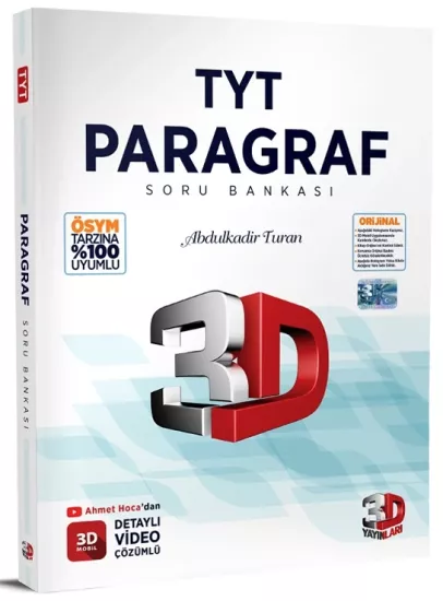 TYT 3D Paragraf Soru Bankası