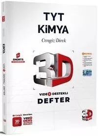 TYT 3D Kimya Video Destekli Defter