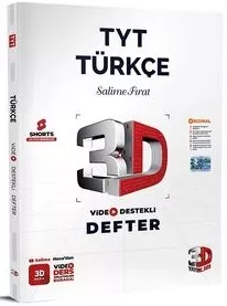TYT 3D Türkçe Video Destekli Defter