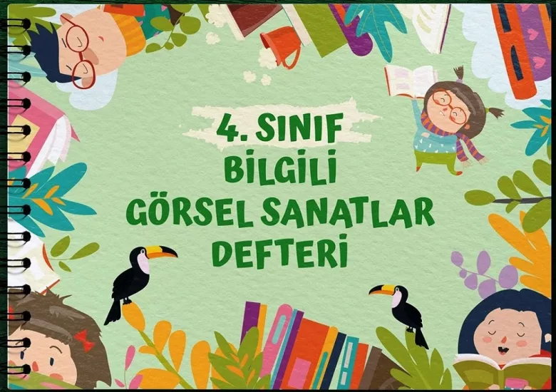 4. Sınıf Bilgili Görsel Sanatlar Defteri