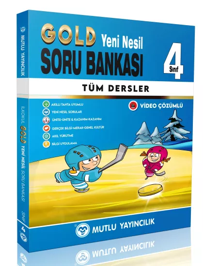 4. Sınıf Tüm Dersler Gold Soru Bankası 