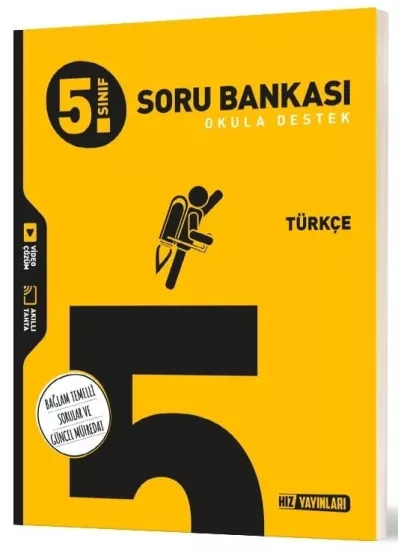 5. Sınıf Türkçe Soru Bankası Hız Yayınları