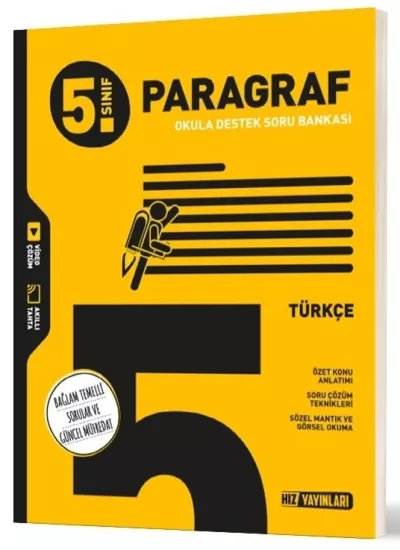 5. Sınıf Türkçe Paragraf Soru Bankası Hız Yayınları