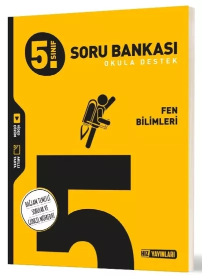5. Sınıf Fen Bilimleri Soru Bankası Hız Yayınları