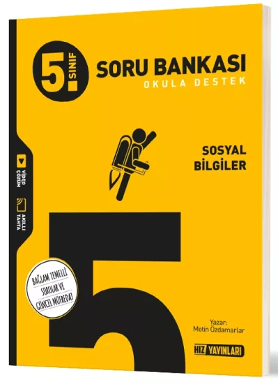 5. Sınıf Sosyal Bilgiler Soru Bankası Hız Yayınları