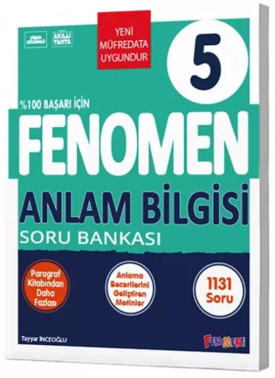 5. Sınıf Anlam Bilgisi Soru Bankası Fenomen Okul Yayınları