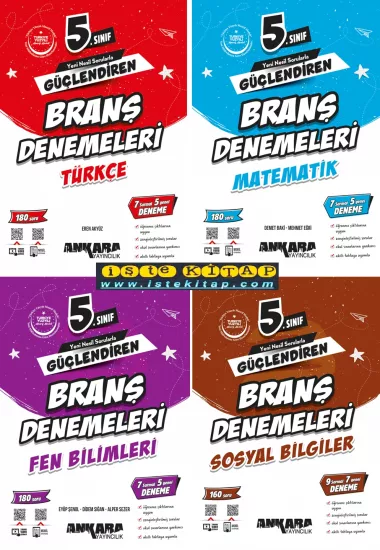 5. Sınıf Güçlendiren Branş Denemeler 