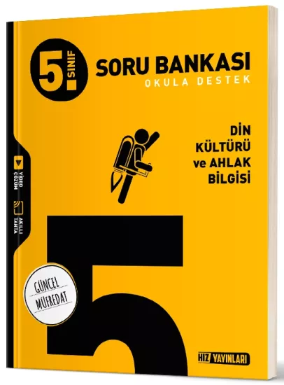 5. Sınıf Din Kültürü ve Ahlak Bilgisi Soru Bankası Hız Yayınları