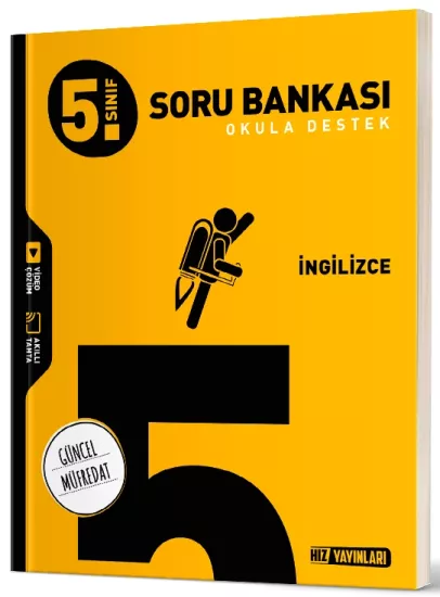 5. Sınıf İngilizce Soru Bankası Hız Yayınları