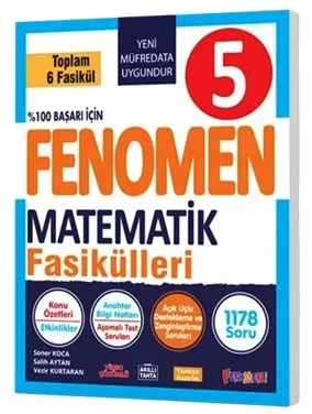 5. Sınıf Matematik Fasikülleri Fenomen Okul Yayınları