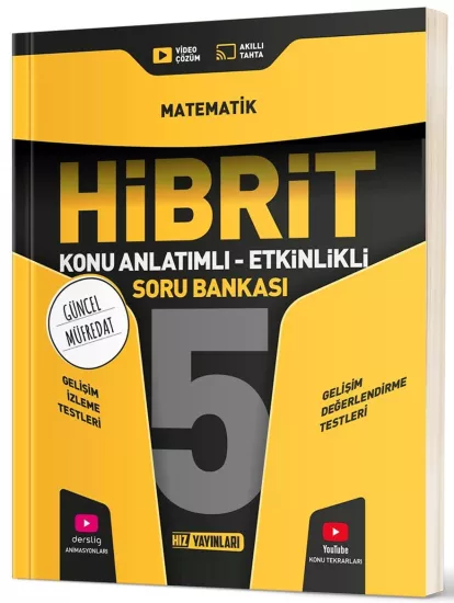 5. Sınıf Hibrit Matematik Soru Bankası Hız Yayınları