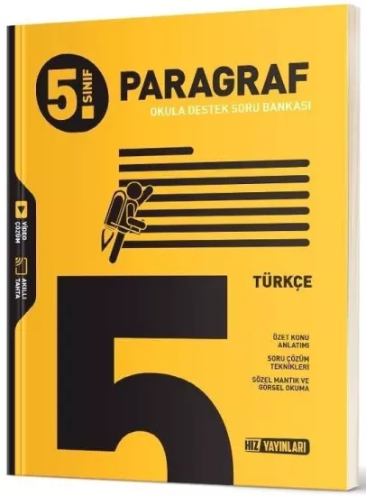 5. Sınıf Türkçe Paragraf Soru Bankası Hız Yayınları