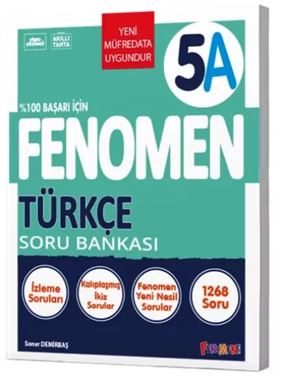 5. Sınıf Türkçe A Soru Bankası Fenomen Okul Yayınları