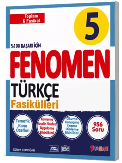 5. Sınıf Türkçe Fasikülleri Fenomen Okul Yayınları