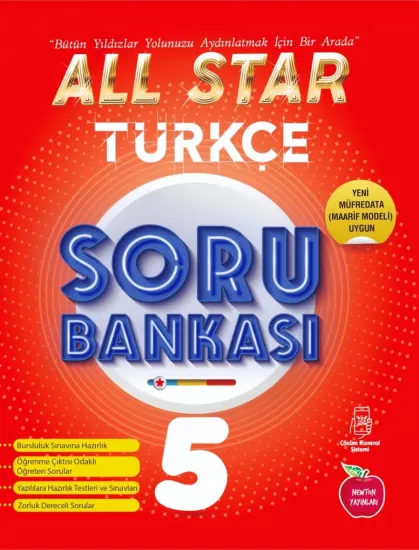 5. Sınıf Türkçe All Star Soru Bankası Newton Yayınları