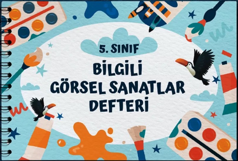 5. Sınıf Bilgili Görsel Sanatlar Defteri