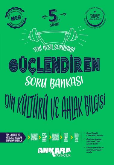 5. Sınıf Din Kültürü ve Ahlak Bilgisi Soru Bankası Ankara Yayıncılık
