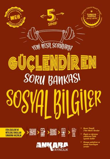 5. Sınıf Sosyal Bilgiler Güçlendiren Soru Bankası Ankara Yayıncılık