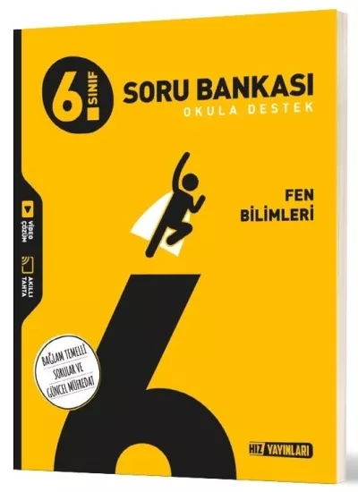 6. Sınıf Fen Bilimleri Soru Bankası Hız Yayınları