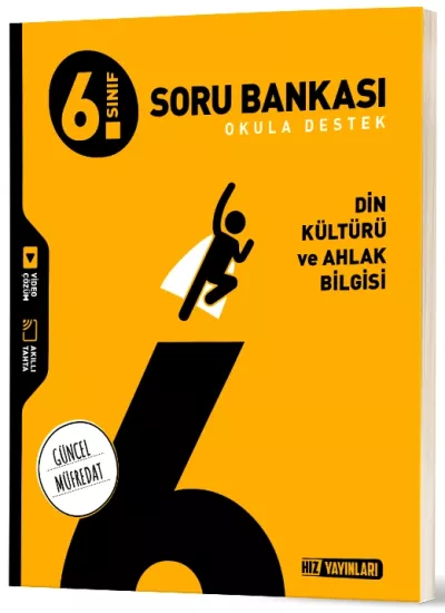 6. Sınıf Din Kültürü ve Ahlak Bilgisi Soru Bankası Hız Yayınları