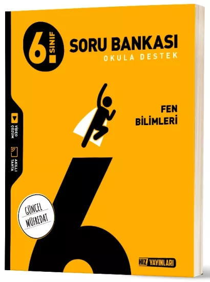 6. Sınıf Fen Bilimleri Soru Bankası Hız Yayınları