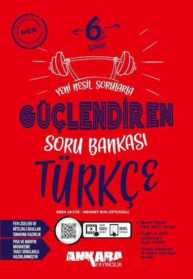 6. Sınıf Türkçe Güçlendiren Soru Bankası Ankara Yayıncılık