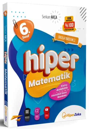6. Sınıf Hiper Matematik Konu Anlatımlı Etkinlikli Soru Bankası
