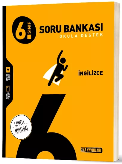 6. Sınıf İngilizce Soru Bankası Hız Yayınları