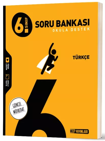 6. Sınıf Türkçe Soru Bankası Hız Yayınları