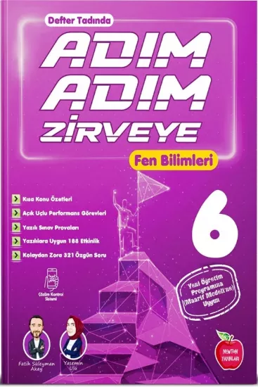 6. Sınıf Adım Adım Zirveye Fen Bilimleri Soru Bankası Newton Yayınları