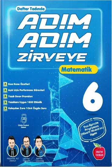 6. Sınıf Adım Adım Zirveye Matematik Soru Bankası Newton Yayınları