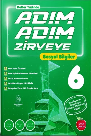 6. Sınıf Adım Adım Zirveye Sosyal Bilgiler Soru Bankası Newton Yayınları